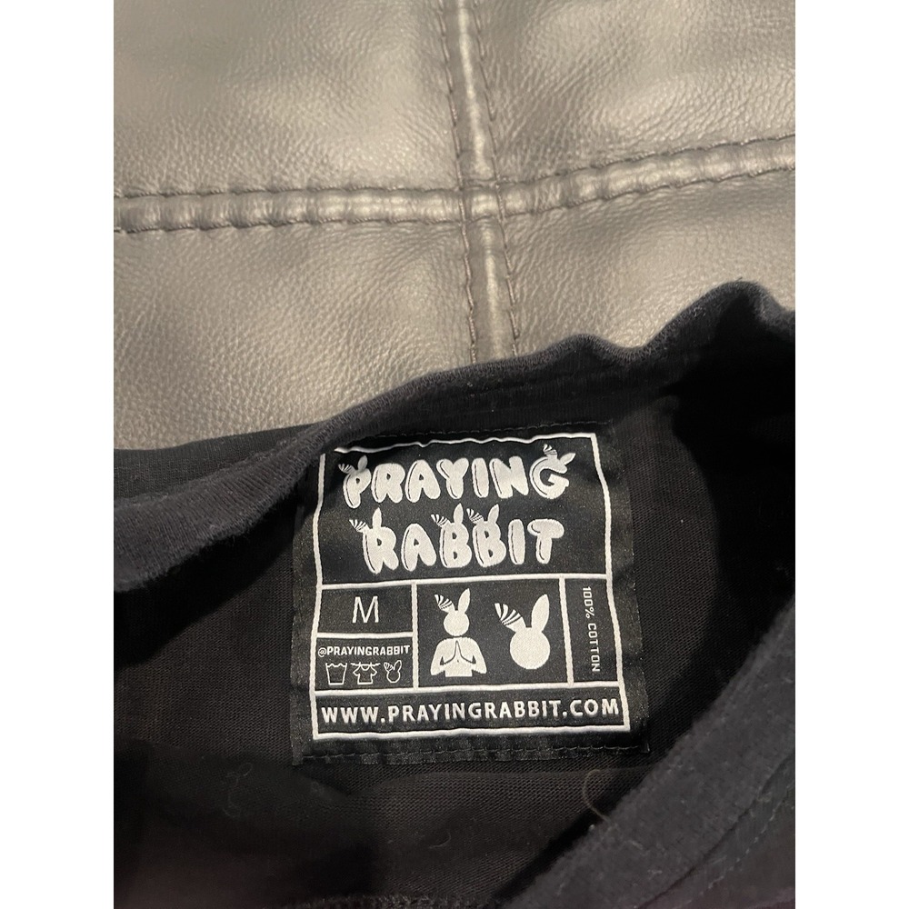 Praying Rabbit Medium Sweater Women's - Picture 3 of 4